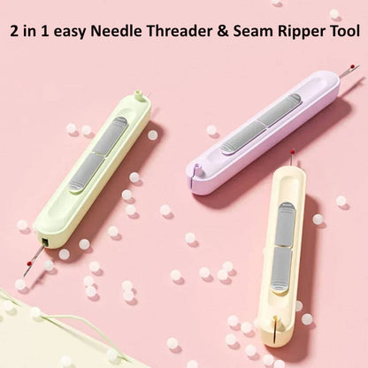 Effortless Needle Threading and Seam Repair Tool