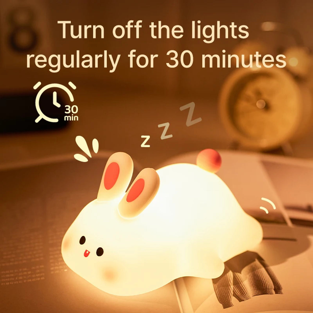 Hoppy Glow Touch-Controlled Night Light for Kids