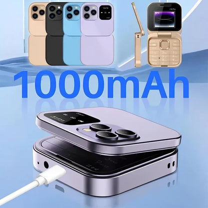 Slim and Versatile Dual SIM Folding Mobile Device
