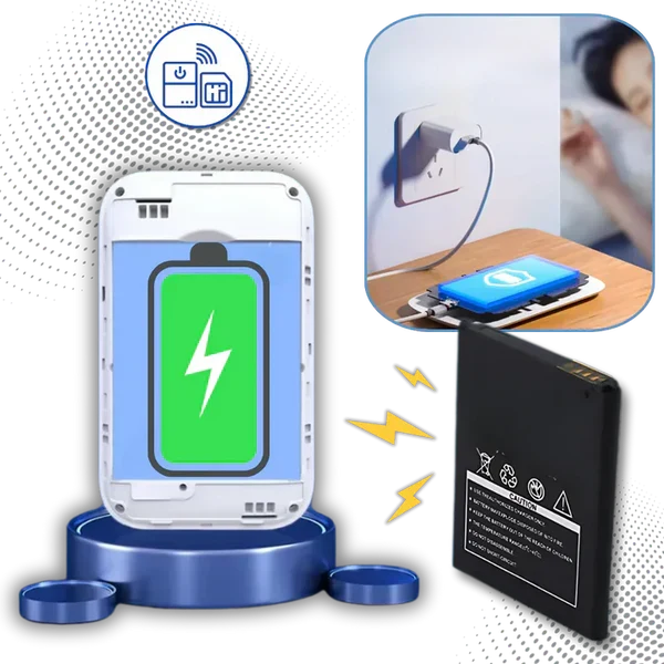 Compact 4G Portable Wi-Fi Hub for Seamless Connectivity