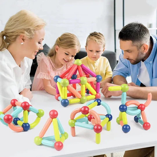 Creative Magnetic Construction Set for Kids
