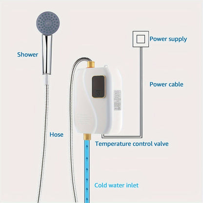 Instant Hot Water Solution: 3000W Electric Water Heater