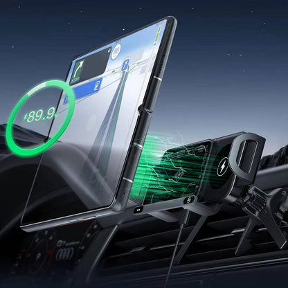Smart Car Phone Holder with Quick Charge and Automatic Grip