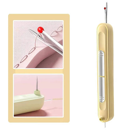 Effortless Needle Threading and Seam Repair Tool