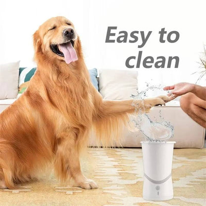 Effortless Paw Cleaning Device with Dual Speed Features