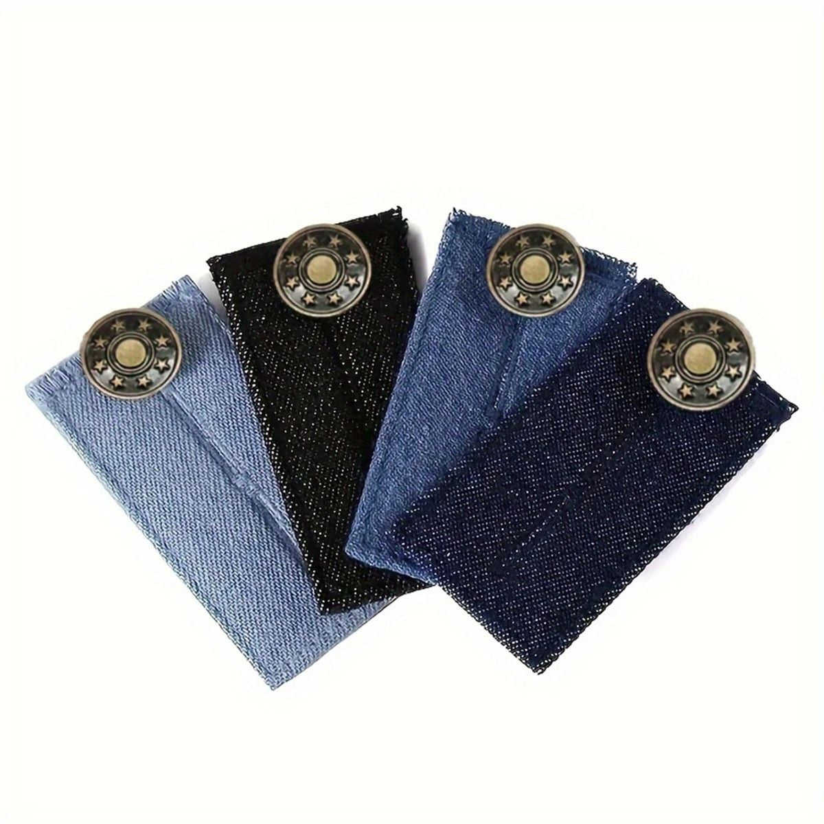 ComfortFit Waistband Extenders - 4-Piece Adjustable Set