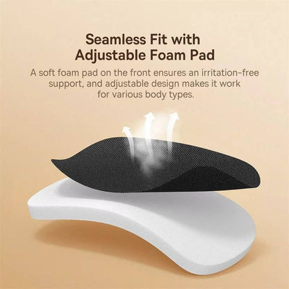 Ergonomic Phone Stand with Aluminum Frame and 360-Degree Flexibility
