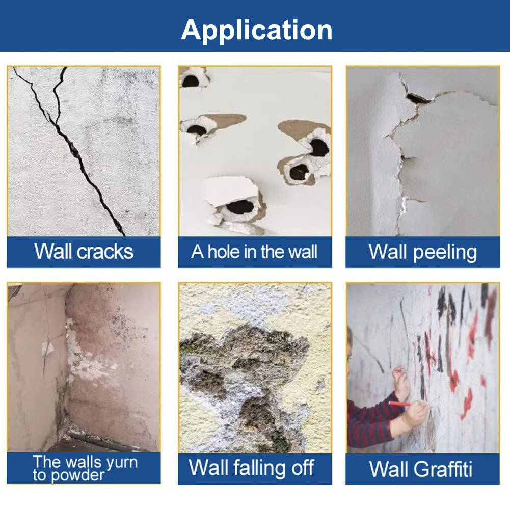 Quick Wall Repair Kit with Scraper and Sanding Tool