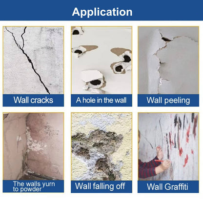 Quick Wall Repair Kit with Scraper and Sanding Tool