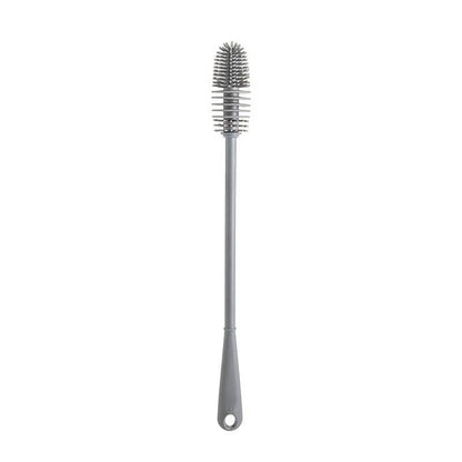 Extended Reach Bottle Cleaner with Rotating Head and Gentle Bristles