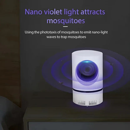 Whisper-Quiet UV Insect Trap for Indoor and Outdoor Spaces