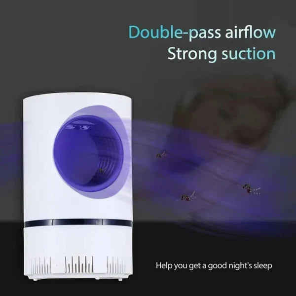 Whisper-Quiet UV Insect Trap for Indoor and Outdoor Spaces