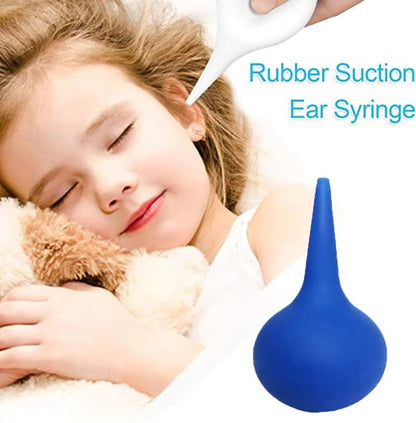 Home Ear Cleaning Kit with Gentle Bulb Syringe and Air Blower