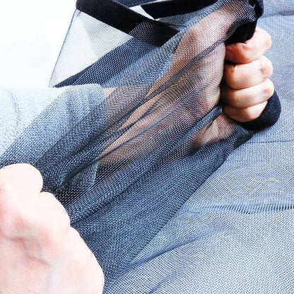 Insect-Proof Magnetic Door Screen with Auto-Close Feature