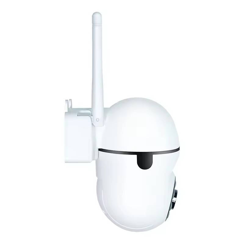Dual Pack of Smart Outdoor WiFi Surveillance Cameras with Night Vision