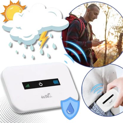Compact 4G Portable Wi-Fi Hub for Seamless Connectivity