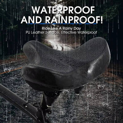 ErgoComfort Cycling Seat with Ventilated Design and Shock Absorption
