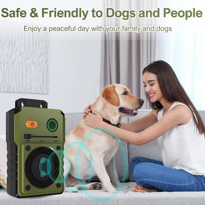 Dog Harmony Ultrasonic Bark Control Device - Rechargeable & Effective