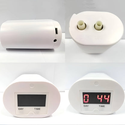 LCD Display Rechargeable Watering System for 8 Pots – 120-Day Battery