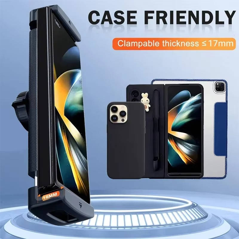 360-Degree Tablet Car Mount with Secure Suction Grip