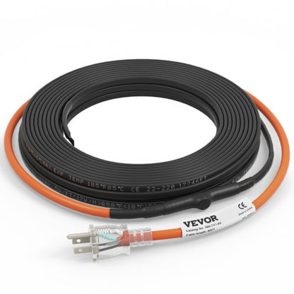 60ft Pipe Heat Cable with Smart Thermostat Control