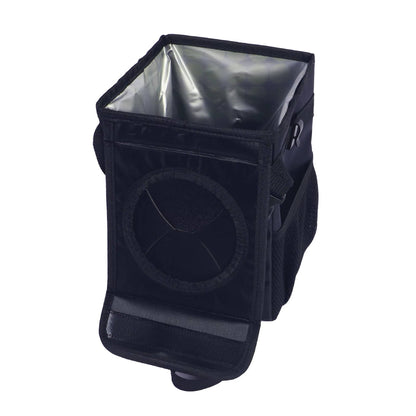 Ultimate Leak-Resistant Car Waste Bin with Storage Pockets