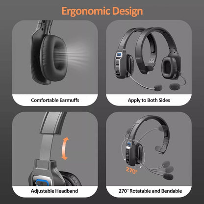 Ultimate Bluetooth Headset for Truckers: Crystal Clear Calls