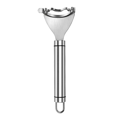 Effortless Corn Kernel Remover with Serrated Steel Blade