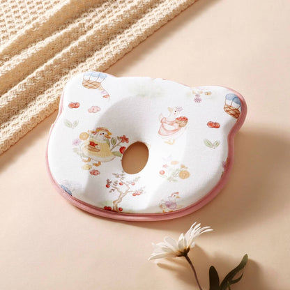 Comfort Cradle Pillow for Infants - Silicone Core Support