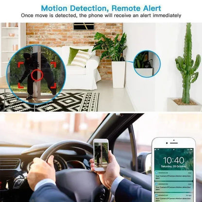 Versatile 1080p Wireless Magnetic Security Camera