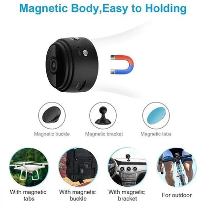 Versatile 1080p Wireless Magnetic Security Camera