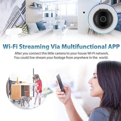 Versatile 1080p Wireless Magnetic Security Camera