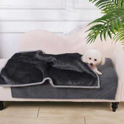 Ultimate Pet Protection Blanket with Soft Fleece and Edge Guard