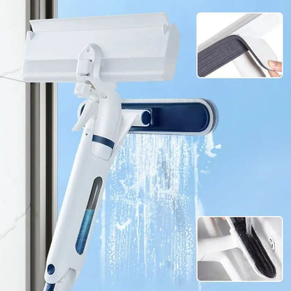 Effortless Glass Cleaning Spray Mop with Extendable Handle