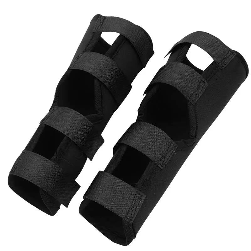 Canine Ankle Support Wrap with Protective Compression and Visibility Strips
