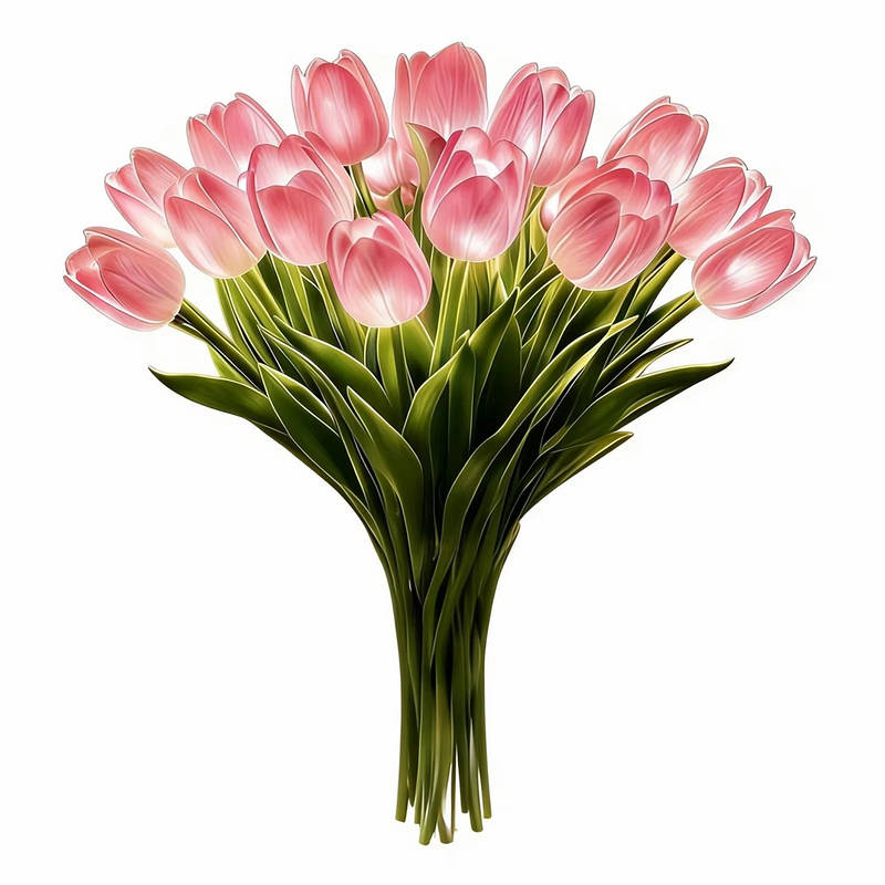 Charming Blossom LED Table Lamp - Battery Operated Floral Light