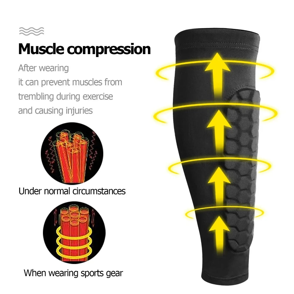 Ultimate Shin Shield Guards with Advanced Cushioning and Fit