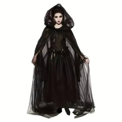 Enchanting Hooded Cloak for Adult Halloween Costumes