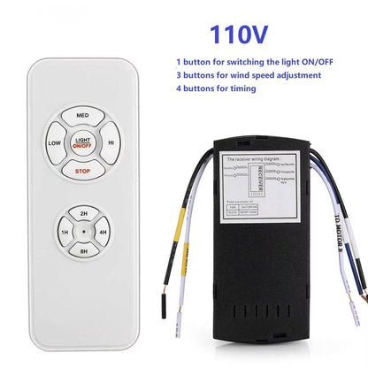Smart Ceiling Fan Control Hub with App & Remote Access