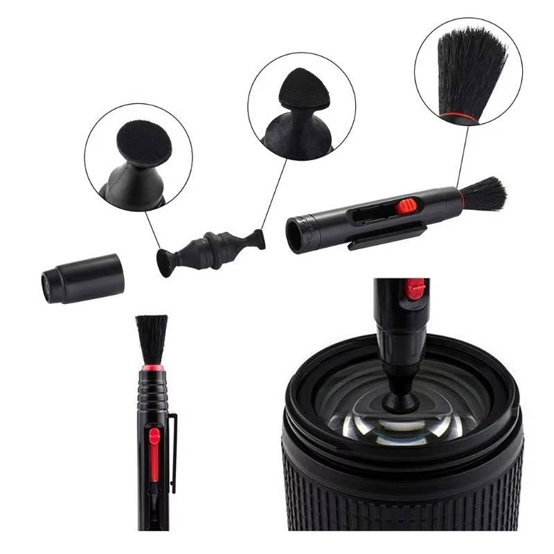 Essential Camera Lens Care Set with Cleaning Solutions