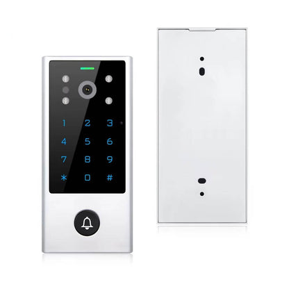 Advanced Garage Entry Keypad with Integrated Camera for Secure Access