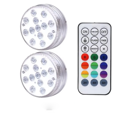 Illuminate Your Pool with Remote-Controlled LED Lights