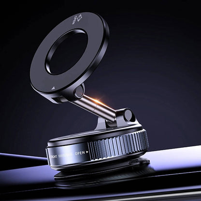 Magnetic Car Phone Holder with 360° Rotation for All Devices