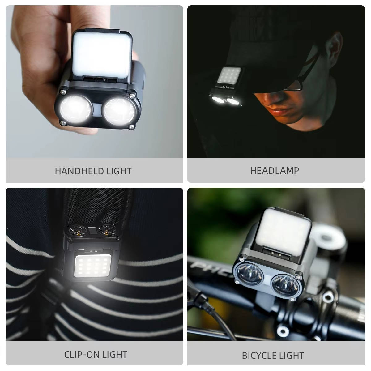 Motion-Sensing Rechargeable LED Headlight for Outdoor Adventures