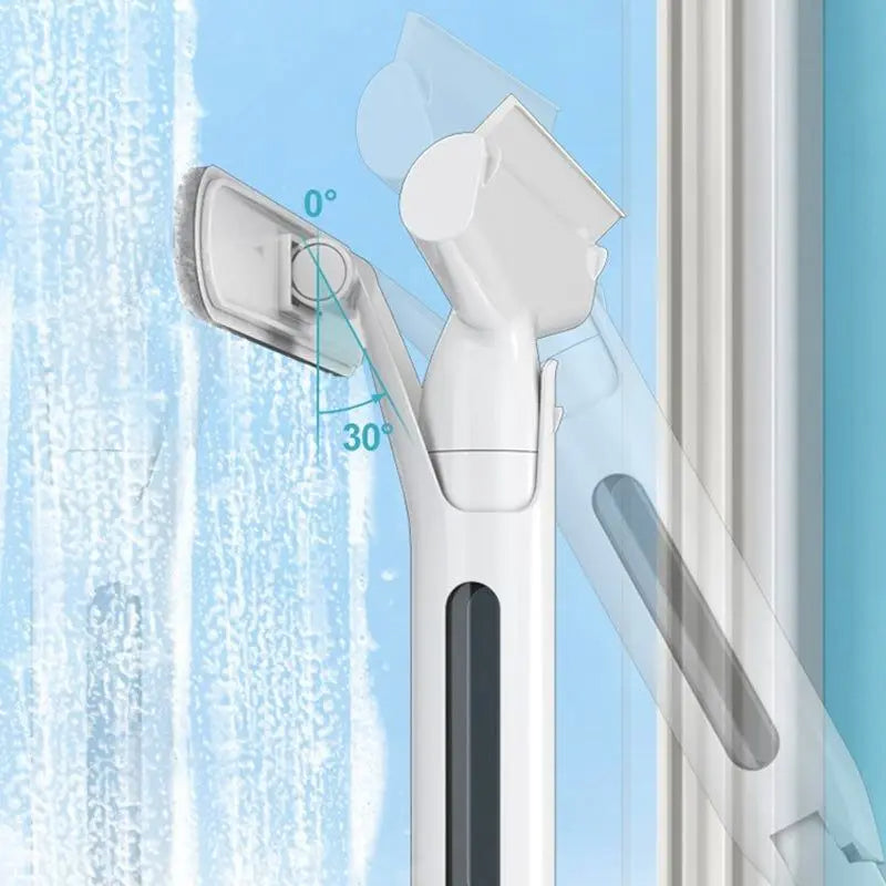 Effortless Glass Cleaning Spray Mop with Extendable Handle