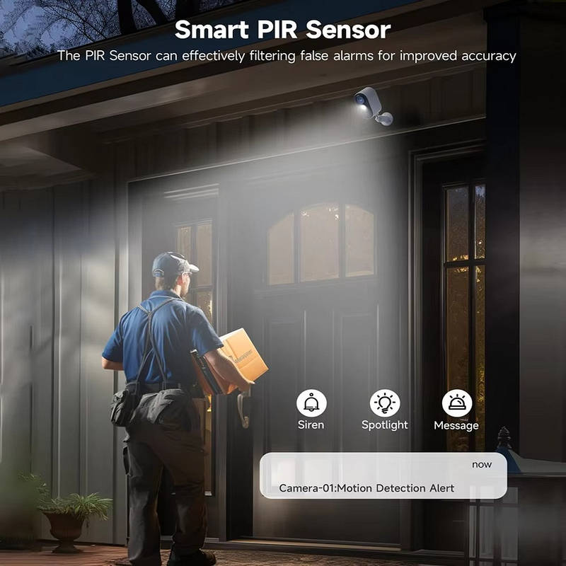 Advanced Solar-Powered Security Camera Duo for Year-Round Protection