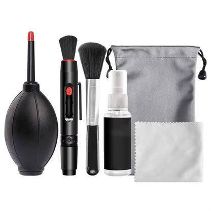 Essential Camera Lens Care Set with Cleaning Solutions