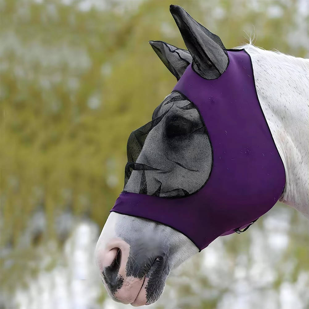 Ultimate Insect Shield Mask for Horses - UV Protection & Comfort