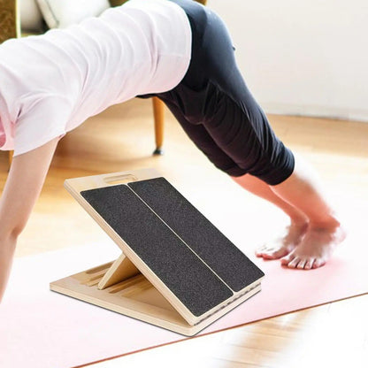 Versatile Calf Stretching Board with Adjustable Angles and Grip