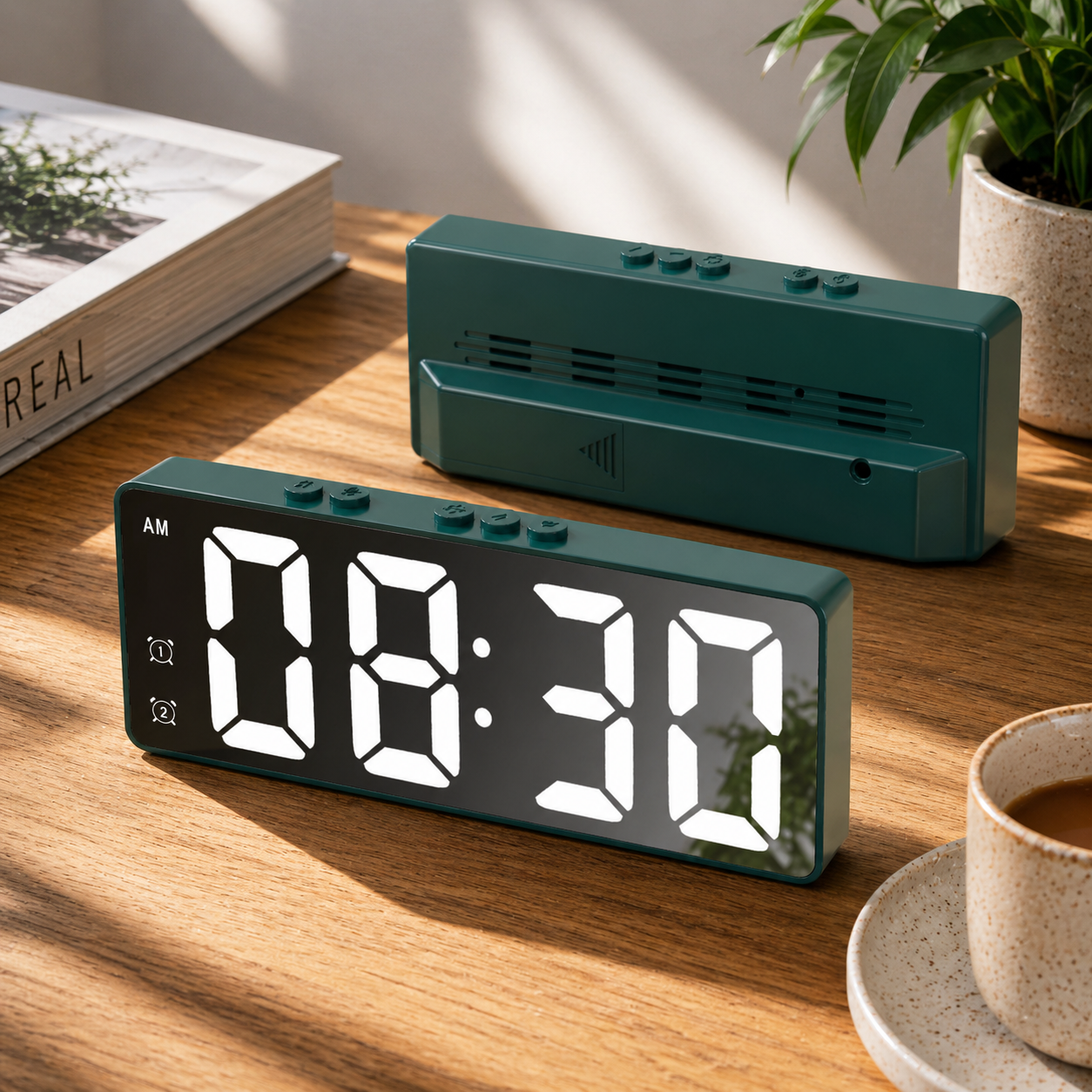 Voice-Activated Digital Clock with LED Display